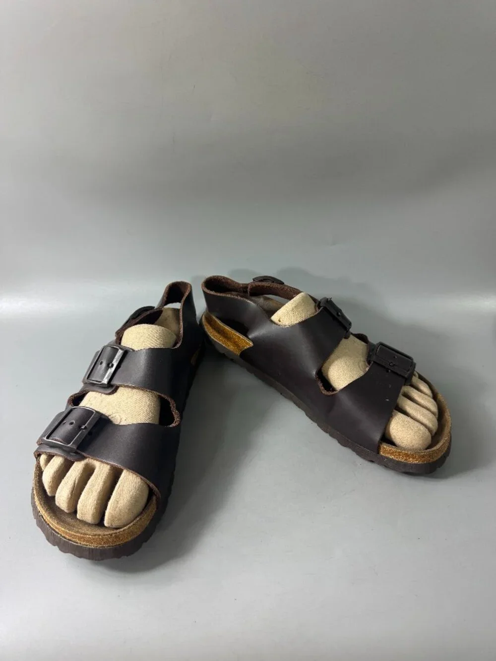Betula by Birkenstock Milano Oiled Leather Sandals, Size 41